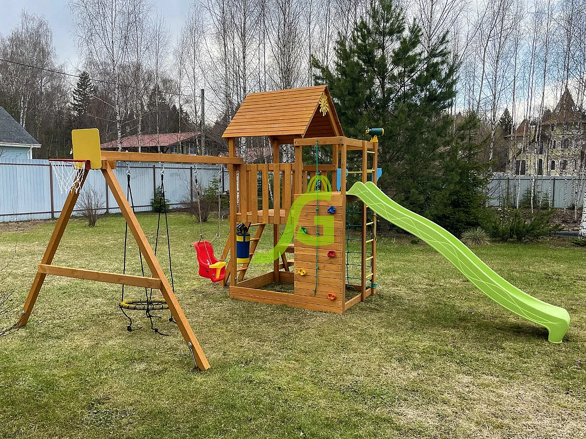 Крафт Pro 3 IgraGrad скат 3 метра детская игровая площадка для дачи