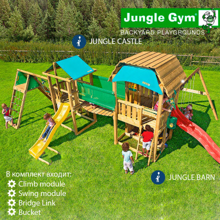 Игровая площадка Jungle Grand Barn Jungle Gum  