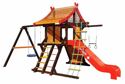 Детская площадка Хижина Корсика для парков и дворов 
