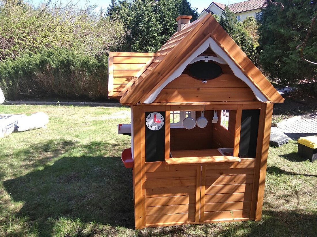 Игровой домик для детей Цветочный Домик Люкс Solowave Design фото
