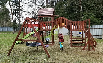 Детская площадка IgraGrad Панда Фани Мостик