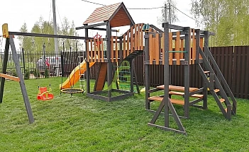 Детская площадка IgraGrad Панда Фани Мостик
