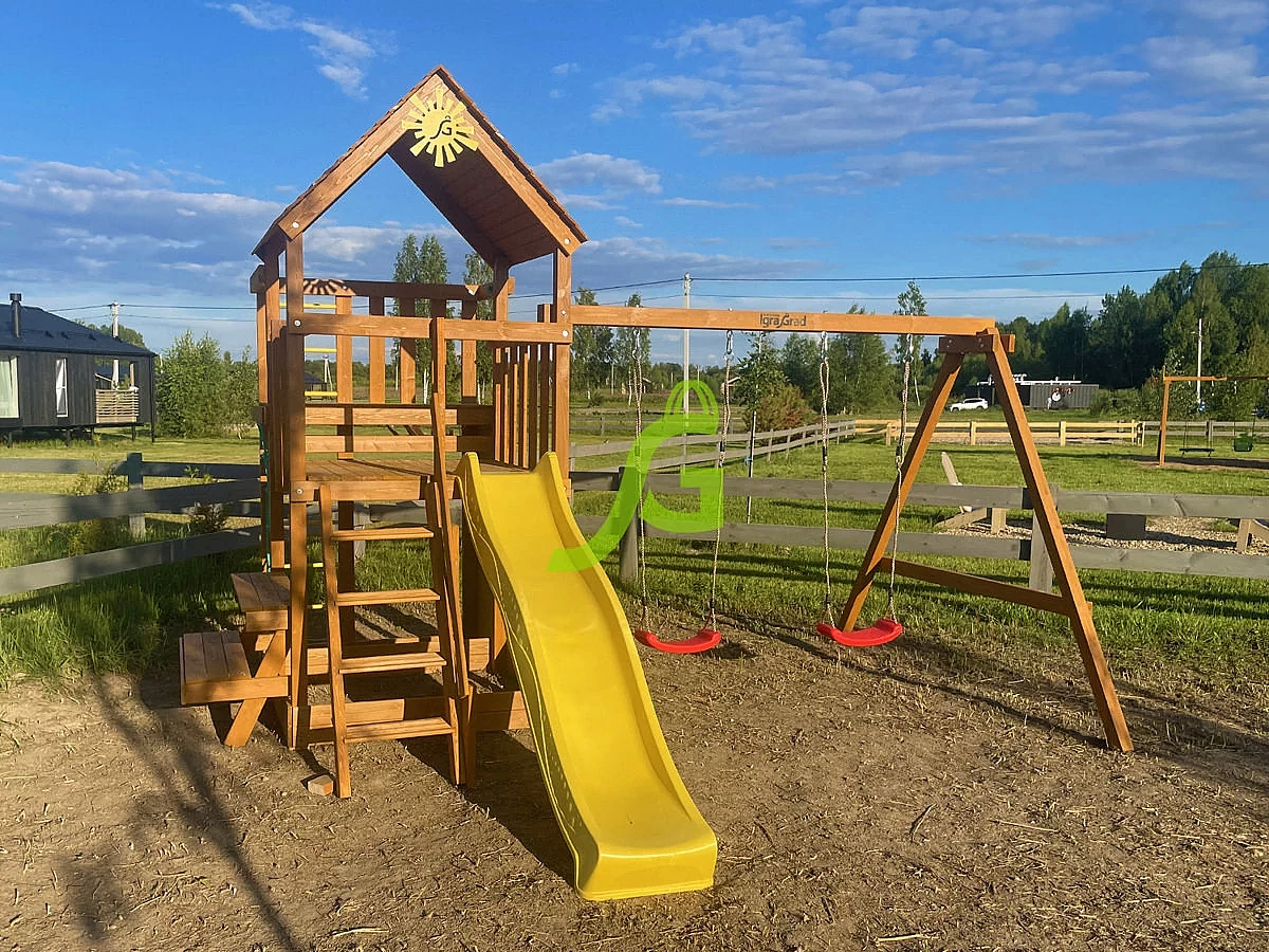 Крафт Pro 3 IgraGrad скат 2,2 метра детская игровая площадка для дачи