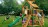 Детская площадка Рассвет Трихауз с рукоходом PlayNation  