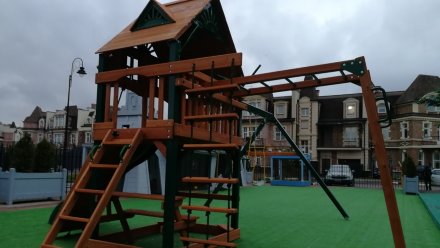 Детская площадка Рассвет Трихауз с рукоходом PlayNation  