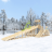 Горка для тюбингов Snow Fox IgraGrad, 12 и 4 метра с двумя скатами и двумя лестницами без покрытия   