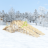 Деревянная зимняя горка Snow Fox IgraGrad, 4 ската без покрытия 