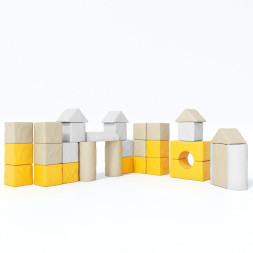 Мягкие кубики для детей Царство ROMANA ДМФ-МК-13.90.25 Pastel