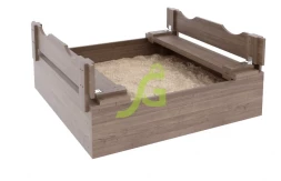 Деревянная песочница для детей  Ладушки IgraGrad палисандр