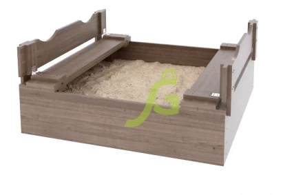 Деревянная песочница для детей  Ладушки IgraGrad палисандр 