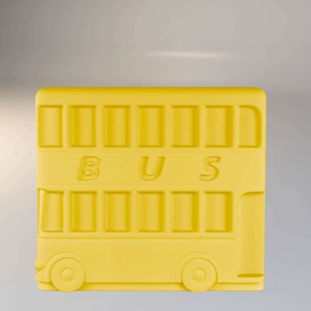Мягкая защитная стеновая 3D панель Автобус 