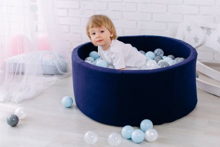Сухой бассейн для детей Romana Airpool ДМФ-МК-02.53.01 синий 