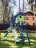 Хижина Санторини Самсон с рукоходом и мансардой детская площадка 