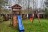 Деревянная площадка для дачи Панда Фани Gride COLOR IgraGrad Classic 