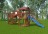 Деревянная площадка для дачи Панда Фани Gride МОСТИК IgraGrad Classic 