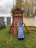 Деревянная площадка для дачи Панда Фани Tower со скалодромом IgraGrad Classic 