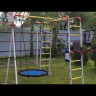 ROMANA Fitness-PRO NEW (Комплект 9) с горкой 2,2 м Детский спортивный комплекс для дачи 