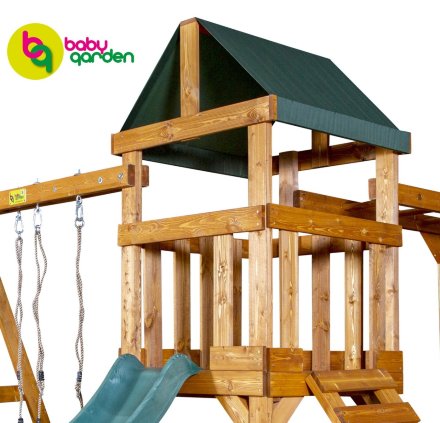 Детская площадка для дачи BabyGarden Play 3 горка 1,75 м 
