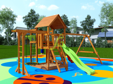 Крафт Pro 4 IgraGrad скат 2,2 метра детская игровая площадка для дачи 