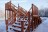 Зимняя деревянная горка Арктика Самсон 