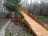 Деревянная зимняя горка Snow Fox IgraGrad, скат 10 метров без покрытия 